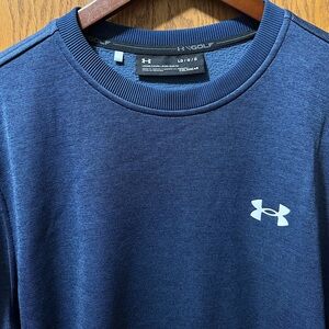 Under Armour Golf NEW Mens Fashion Pullover Sweaterfleece Crew large